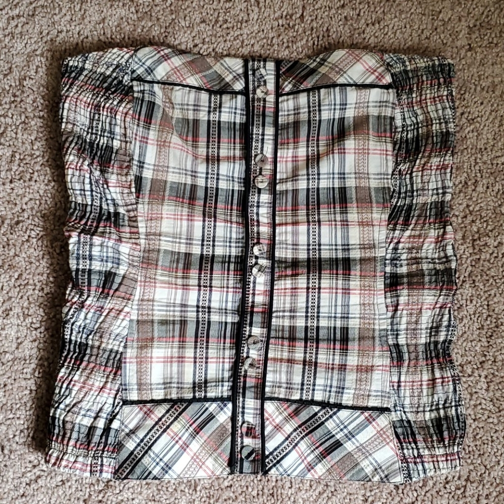 TRF Strapless Top Size M